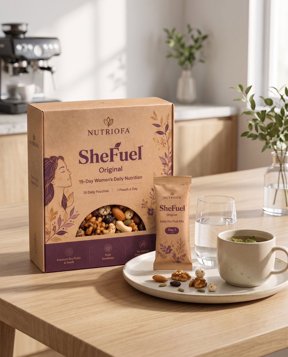SheFuel Original — 15-Day Women's Daily Dry Fruit Mix